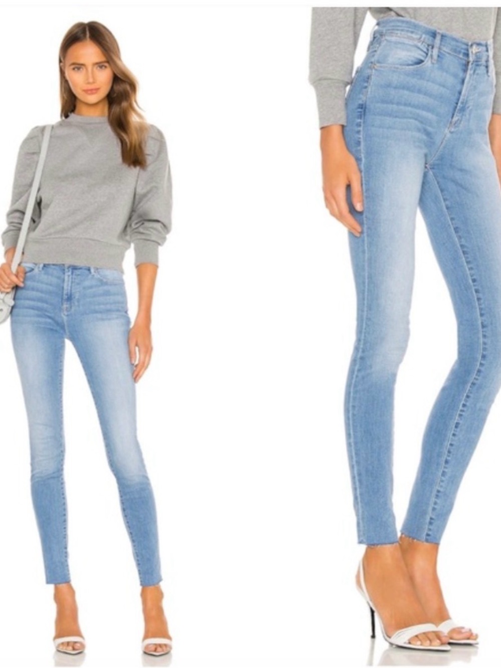 Frame Le High Skinny Jeans - Europa